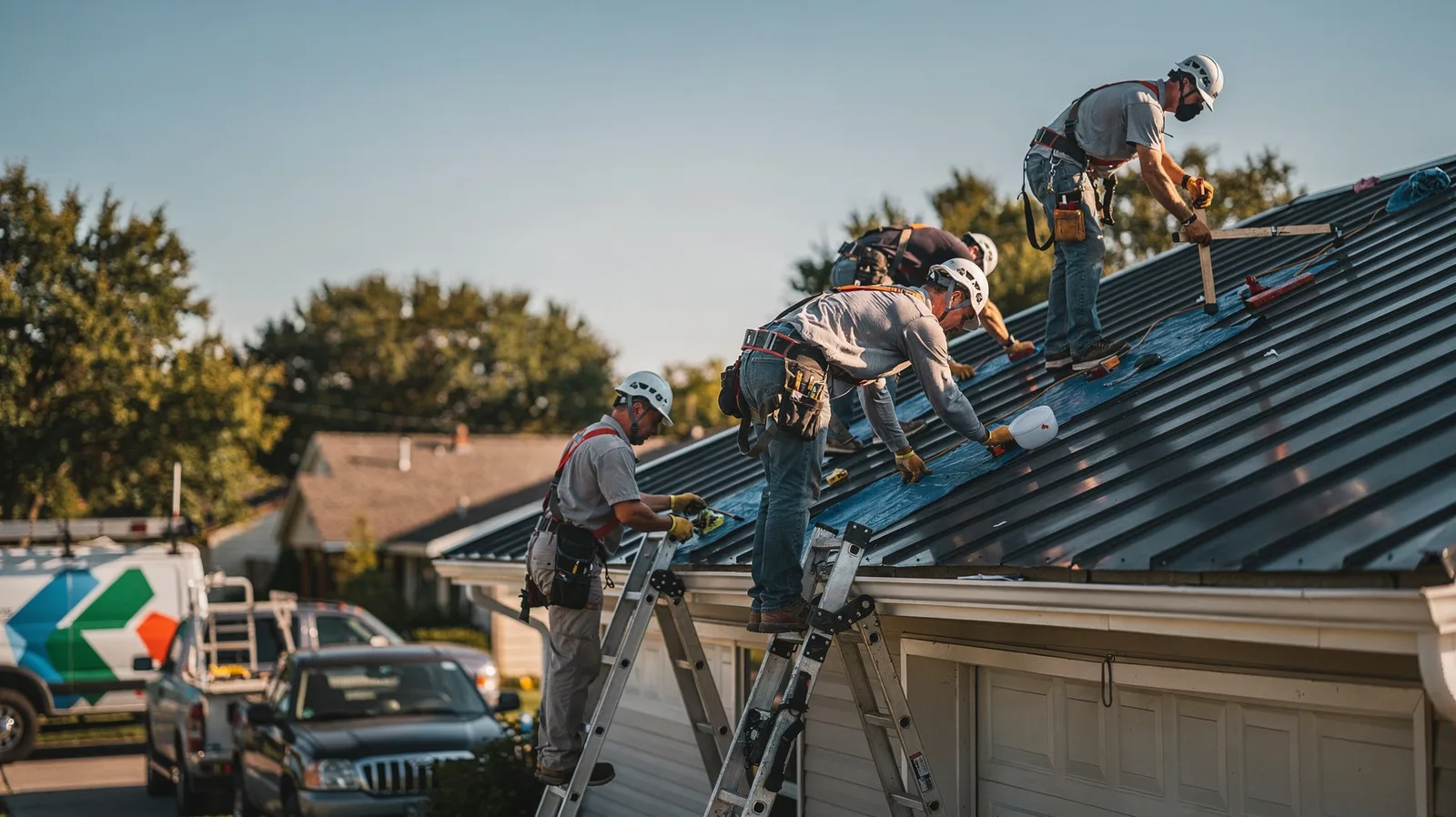 Metal Roof Installation in Exline, IA near me